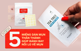 5 miếng dán thần kỳ giúp xoá bỏ nỗi lo mụn xấu xí lại còn rẻ bất ngờ