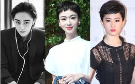 Mỹ nhân Hoa ngữ để tóc tomboy: Ngô Cẩn Ngôn bị dìm nhan sắc thê thảm, Phạm Băng Băng “soái ca” ngời ngời