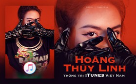 Ra mắt 3 tiếng, album của Hoàng Thùy Linh leo thẳng top 1 iTunes Việt Nam, 5 ca khúc lọt luôn top 10 kèn cựa cùng BTS, Shawn Mendes và Camila Cabello