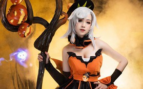 Liên Quân Mobile: Bỏng mắt với bộ ảnh cosplay Điêu Thuyền Phù Thủy Bí Ngô đẹp hơn cả bản "real"