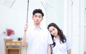 "Mắt Biếc" còn chưa ra rạp, nữ chính Trúc Anh đã vội "cặp kè" con trai nuôi Minh Nhí