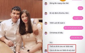 Làm người yêu cầu thủ kể cũng thích: Sáng ra cho sương sương 1000 USD để tiêu, muốn đi Mỹ chơi cũng là chuyện nhỏ thôi