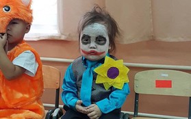 Xưa có Vô Diện, nay đã có cô bé Joker soán ngôi màn hóa trang Halloween cute nhất!