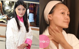 Ngất ngây trước làn da căng mướt không tì vết của Hoàng hậu Bhutan, bạn phải xem cách phụ nữ nước này chăm sóc da