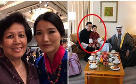 Chụp ảnh selfie, Hoàng hậu Bhutan bị dìm hàng không thương tiếc trong khi hoàng tử nhỏ chiếm hết spotlight của cha mẹ