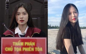 Nữ sinh 1999 ngồi trên ghế chủ toạ với vai trò Thẩm phán khiến dân tình xôn xao vì vừa xinh xắn vừa quá đỗi tài năng