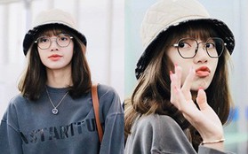 Có ai như Lisa (BLACKPINK), mặc đồ rộng thùng thình qua ống kính fan chụp vội cũng xinh cực phẩm đến mức này!