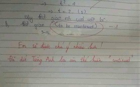 Trò điền bừa “to be coninued” vào bài kiểm tra Lý, thầy giáo ghi lời phê cực gắt khiến học sinh ngậm ngùi “cúi mặt” không dám tái phạm nữa