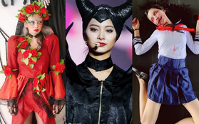 Sao Hàn-Thái đình đám hóa trang Halloween: TWICE quá đáng nể, BTS và BLACKPINK phải "bái phục" Hoa hậu chuyển giới