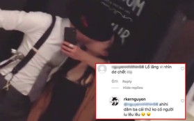 Rocker Nguyễn đáp trả cực căng khi bị xách mé "lố lăng nhìn dơ" sau khi tung clip hôn ngấu nghiến bạn gái trong toilet