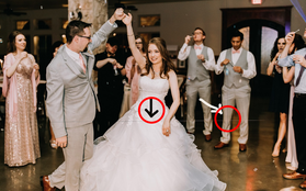 May mà đám cưới Đông Nhi không có đèn laser trang trí, không thì cả bộ ảnh cưới có thể “đi tong” sau một nốt nhạc