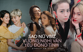 3 cặp sao nữ dính nghi vấn yêu đồng giới hot nhất Vbiz: Kẻ "tình bể bình" vẫn úp mở, người quyết góp gạo thổi cơm chung