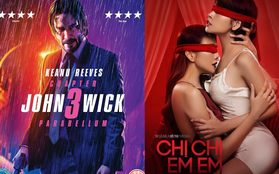 Trailer lũ lụt cảnh 18+ "Chị Chị Em Em" dính nghi án "chôm nhạc" John Wick 3, NSX phản hồi gì?