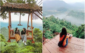 Độc nhất Indonesia quán cafe lửng lơ trên cây không dành cho hội yếu tim, dân mạng đua nhau check-in ầm ầm trên Instagram