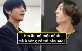 Jungkook (BTS) "muối mặt" khi bị các anh phát hiện ăn "mảnh" trong show thực tế Bon Voyage