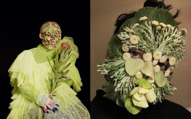 Mỹ nhân Nga gây sốt MXH với phong cách trang điểm bằng rau củ quả: Lúc thì đẹp như hoạ báo, lúc dị đến nổi da gà