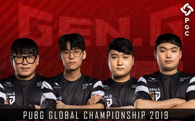 Gen.G Esports vô địch giải đấu PUBG Global Championship 2019, rinh giải thưởng hơn 50 tỷ đồng