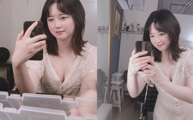 Từng bị chồng chê vòng 1 không hấp dẫn, Goo Hye Sun đáp trả bằng loạt ảnh trễ nải sexy bất ngờ