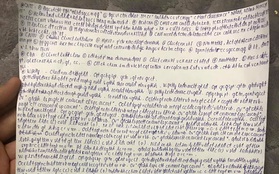 Choáng trước cách học Triết của sinh viên thời nay: Làm đề cương chữ chi chít như ma trận, thậm chí còn viết tắt 100%