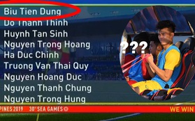 Ngượng chín mặt với màn "thay tên đổi họ" thủ môn Bùi Tiến Dũng từ chủ nhà SEA Games 30