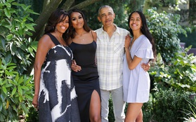 Con gái út của ông Obama lại khiến cộng đồng mạng chao đảo vì quá xinh đẹp và gợi cảm, chiếm hết spotlight của gia đình