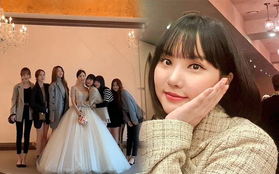 Cả dàn mỹ nhân G-Friend đi dự đám cưới chị gái, Eunha và Umji bất ngờ nổi bật hơn cả cô dâu