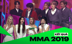 MMA 2019: BTS ẵm hết Daesang, nâng tổng thành tích gấp 3 BIGBANG; fan X1 không phục giải của TXT