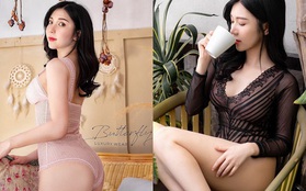 Thanh Bi gây tranh cãi sau khi tung bộ ảnh nội y "nhức mắt", để lộ hẳn miếng dán ngực khiến netizen liên tục lắc đầu ngao ngán!