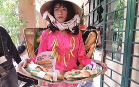 Cosplay chiếc đầm bánh mỳ nổi tiếng của H'Hen Niê, nam sinh gây bão vì thần thái không kém gì Hoa hậu