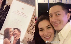 Lộ thiệp cưới của Hangeng và mỹ nhân "Chiến Lang 2", mỹ nam ngày ấy bao người theo đuổi chuẩn bị rước nàng về dinh