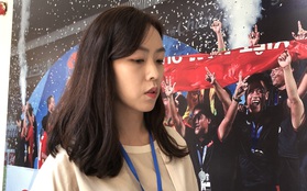 Nữ phóng viên xinh đẹp xứ kim chi: "Người dân Hàn Quốc rất quan tâm đến mức lương của HLV Park Hang-seo tại Việt Nam"