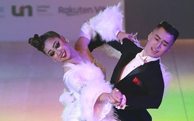 Những khoảnh khắc đẹp như mơ của các cặp đôi khiêu vũ thể thao tại SEA Games 2019: Nhẹ nhàng, uyển chuyển rồi bùng nổ với chiến thắng