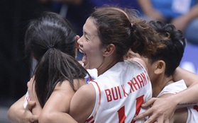 Bóng rổ SEA Games 30: Đội tuyển nữ Việt Nam có chiến thắng đầu tiên sau trận đấu áp đảo trước Indonesia