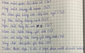 Khi lớp trưởng quạu: Tất cả lỗi lầm của bạn bè từ múa quạt, đắp chung mền, búng thun đều được ghi vào sổ mách thầy cô