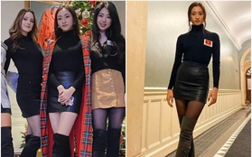 Dự Miss World, Lương Thùy Linh thường xuyên diện lại đồ cũ, trái ngược hẳn với cách "chơi lớn" của Hoàng Thùy tại Miss Universe