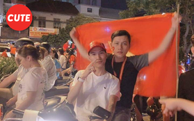 Sau chiến thắng của U22 Việt Nam, thầy Ba ra đường đi "bão", Độ Mixi mở tiệc ăn mừng cùng streamer Rambo