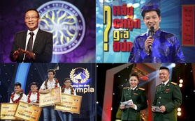 4 gameshow "sống thọ" trên truyền hình hơn 1 thập kỷ: "Đường lên đỉnh Olympia" đã 20 năm tuổi