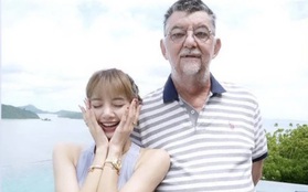 Mừng ngày của bố, Lisa (BLACKPINK) lần đầu tung ảnh chính thức bên người cha nổi tiếng thế giới