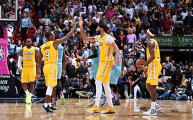 NBA 19-20: Bùng nổ ở hiệp 3, Los Angeles Lakers khiến Miami Heat nhận trận thua đầu tiên ở sân nhà trong mùa giải năm nay