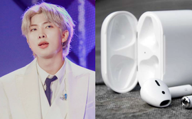 Chủ tịch RM (BTS) làm mất số lượng Airpod gây sốc và cái giá phải trả là khoản tiền mặt nghe thôi là thấy chóng cả mặt