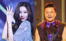 Lâu lắm mới thấy "ông trùm JYP" Park Jin Young trở lại show âm nhạc nhưng phản ứng của Sunmi lại giật hết toàn bộ spotlight làm fan cười ngất