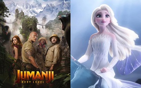 Frozen 2 vừa đạt KPI, Jumanji: The Next Level càn quét cực mạnh phòng vé Bắc Mỹ