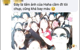 Đu fanmeeting Running Man, fan hí hửng selfie cùng Haha rồi nhận về tấm ảnh nhoè nhoẹt như 1 trò đùa: Huhu!