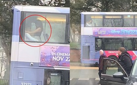Cặp đôi thản nhiên "mây mưa" ngay trên xe buýt, đáng chỉ trích hơn là phương tiện đi ngang nhiều trường học, nguy cơ ảnh hưởng đến những đứa trẻ