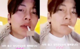 Sốc trước cảnh Ji Chang Wook công khai phì phèo thuốc lá, còn gây tranh cãi khi khoe lên Instagram