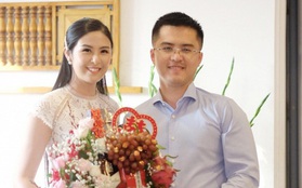 HOT: Lộ ảnh Hoa hậu Ngọc Hân và bạn trai tin đồn trong lễ dạm ngõ bí mật?