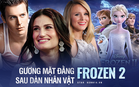 Hé lộ gương mặt đằng sau dàn công chúa, người tuyết ''Frozen 2'': Toàn minh tinh đẹp muốn mê, Elsa và Olaf gây choáng