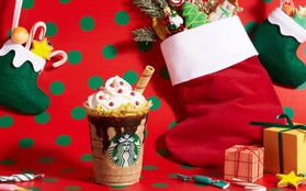 Starbucks Nhật Bản chào làng thức uống Giáng sinh với cái tên không thể dị hơn: Đôi boots của ông già Noel