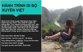 Cô gái miền Tây lên FB tìm "nhà tài trợ" để chuẩn bị đi bộ xuyên Việt gần 2,500km trong 51 ngày: Dân mạng lập tức chia 2 phe