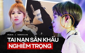 Những tai nạn kinh hoàng nhất lịch sử KPOP trên sân khấu: Người ngã gãy tay, chân; người phải khâu 16 mũi trên môi và mặt